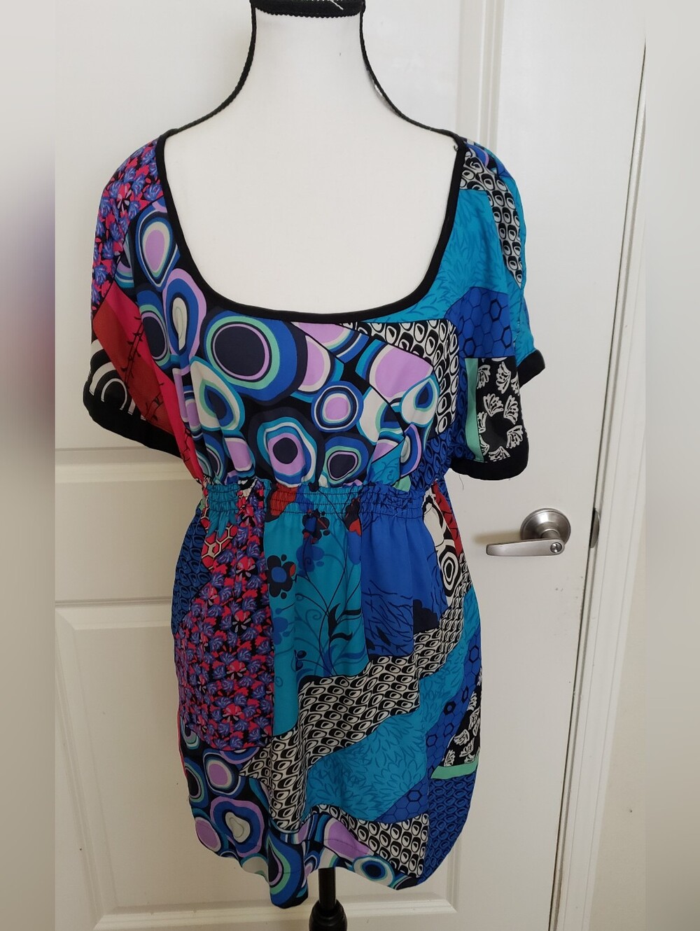 Matty M Women's Vibrant Abstract Dress